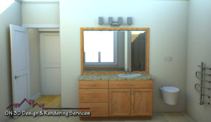Bathroom Vanity Rendering
